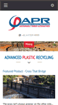 Mobile Screenshot of advancedplasticrecycling.com.au