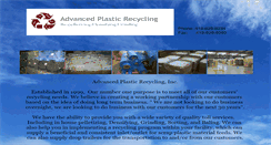 Desktop Screenshot of advancedplasticrecycling.com